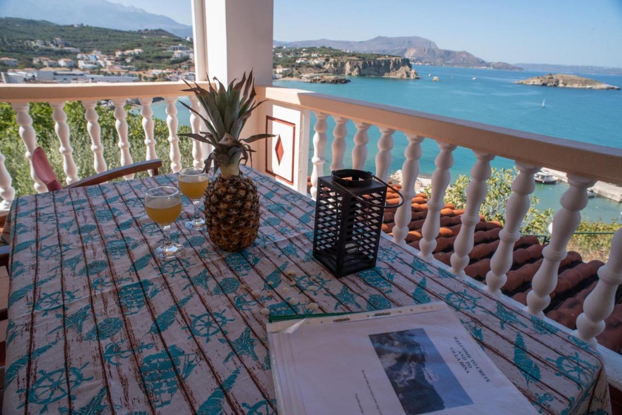 Villa Dina Apartments Almirida Dış mekan fotoğraf